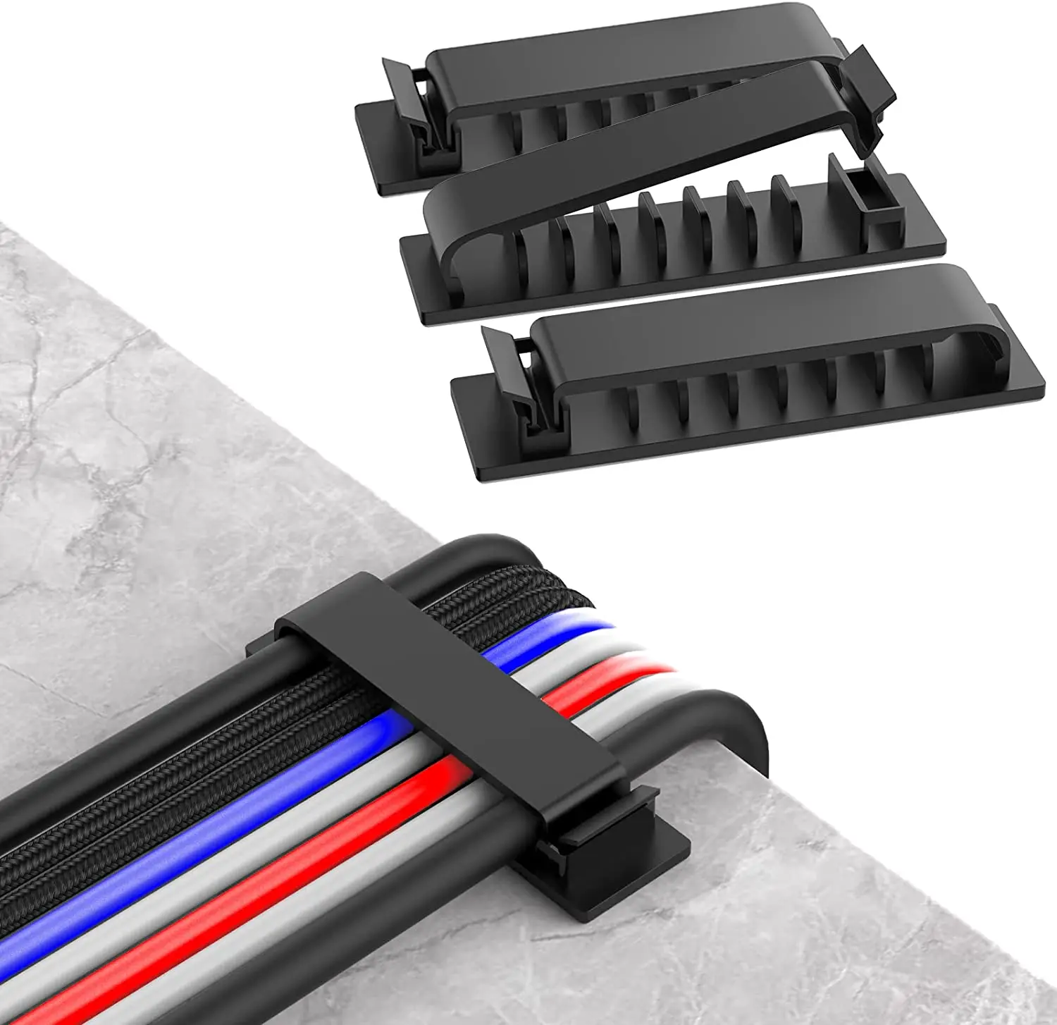 Cable Lock Flexible - 케이블 정리기 코드 관리 와이어 홀더