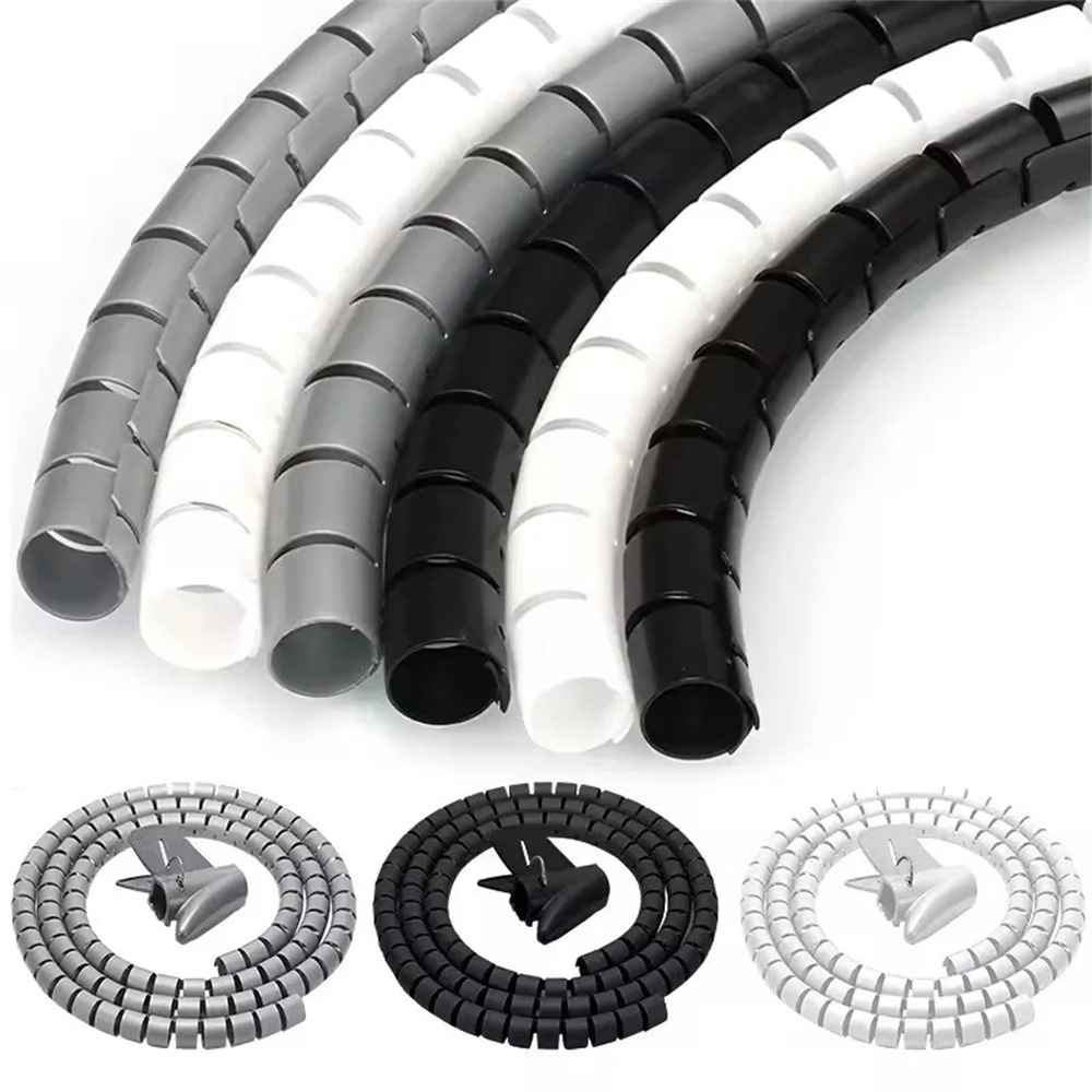 2M 플렉시블 스파이럴 케이블 정리 클립 보관 파이프  - Cable Lock Flexible 리뷰 및 가격